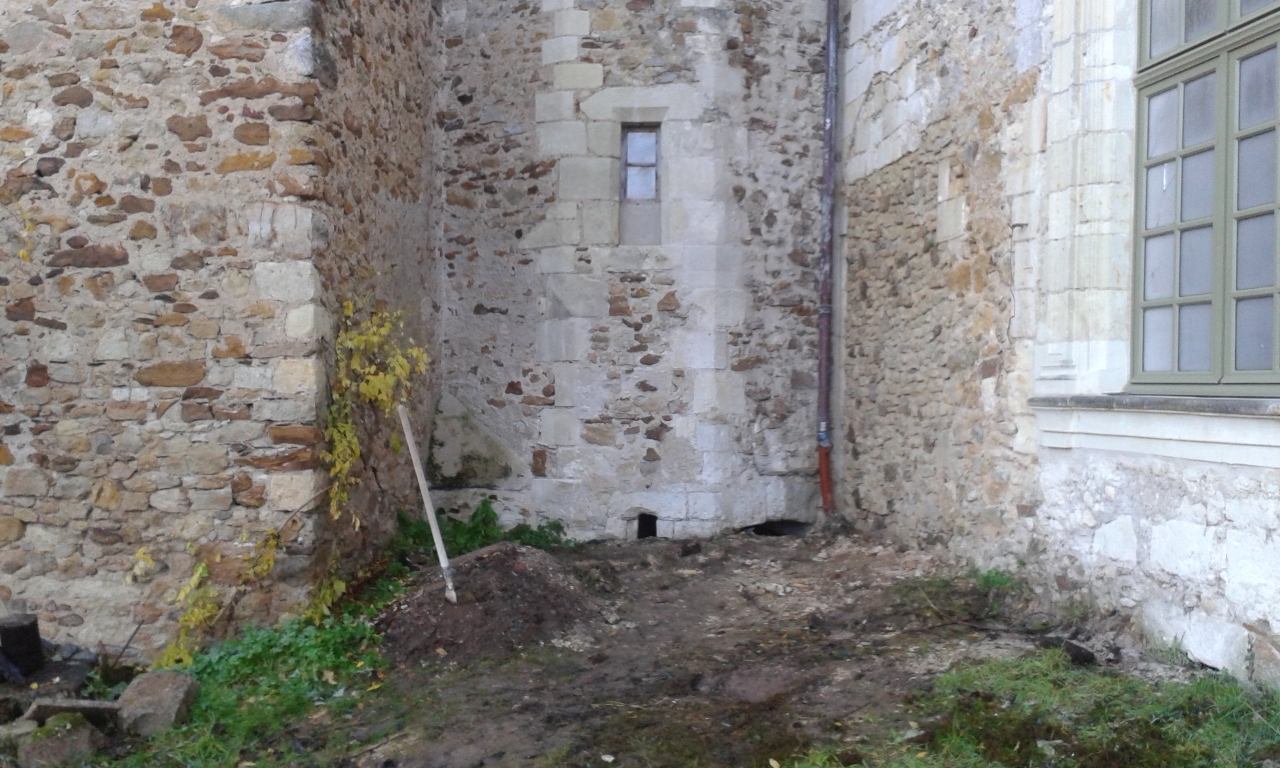 restauration Prieuré Saint Rémy la Varenne