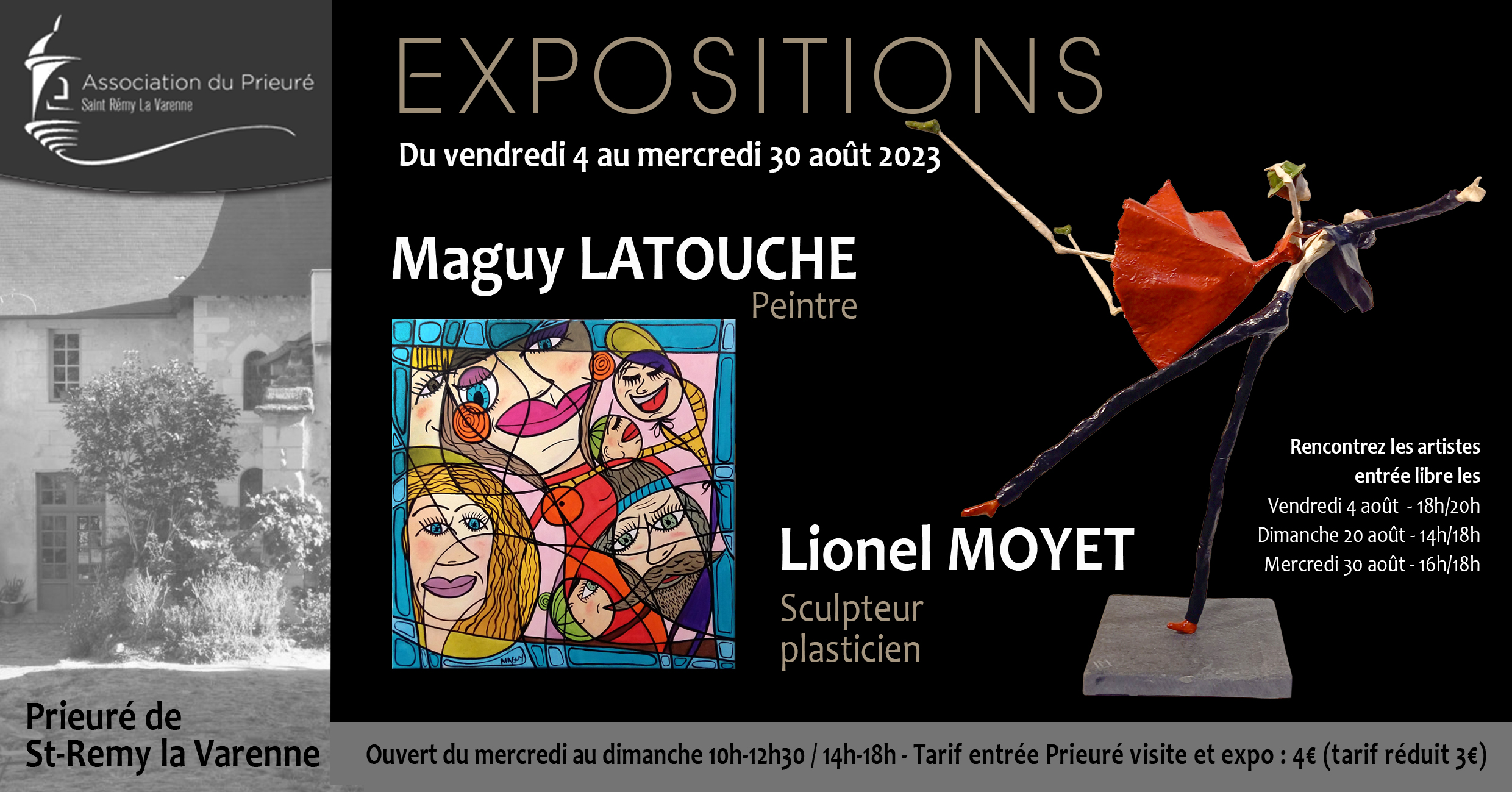 Exposition Maguy Latouche et Lionel Moyet