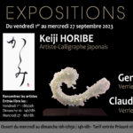 Exposition Keiji Horibe , Geneviève Péan et Claude Thoraval