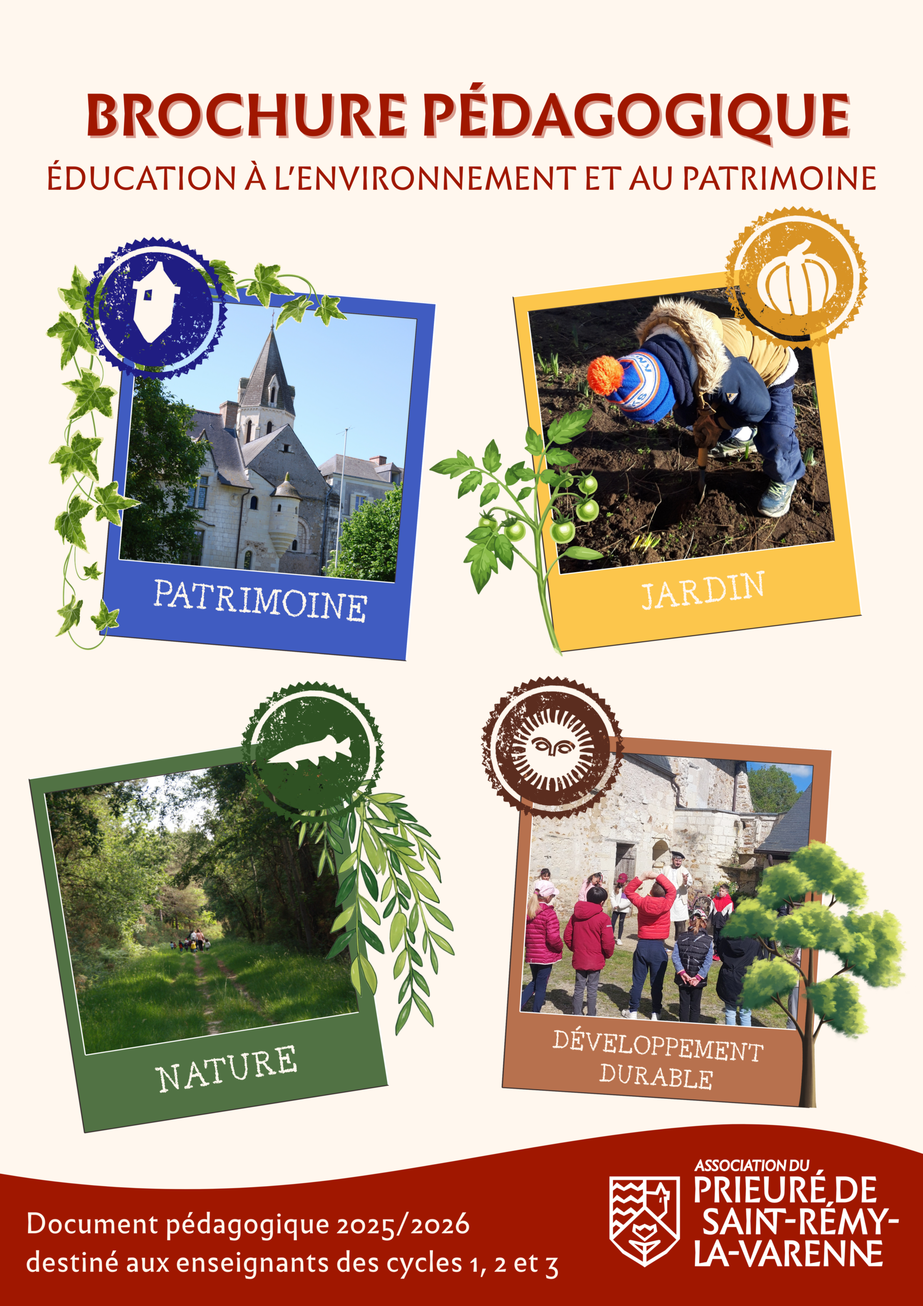 Brochure pédagogique couverture 2025/2026